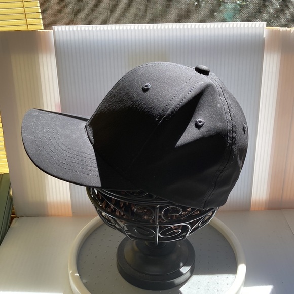 KAMAL 414 KAMAL Flex Plain Black Elastic Band Baseball Cap UNISEX - Picture 7 of 13